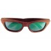 Wooden Sunglasses in Red Bamboo Wood